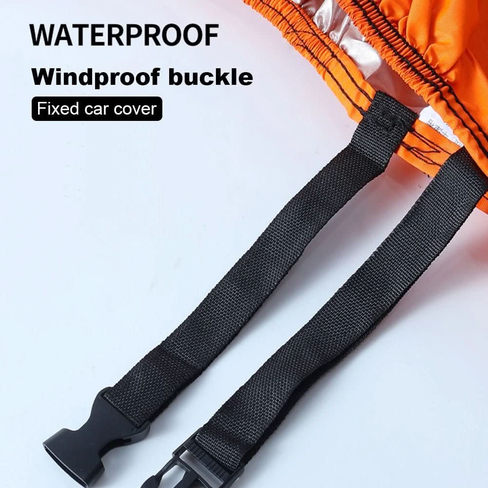 Waterproof Motorcycle Cover with UV Protection and Reflective Stripes