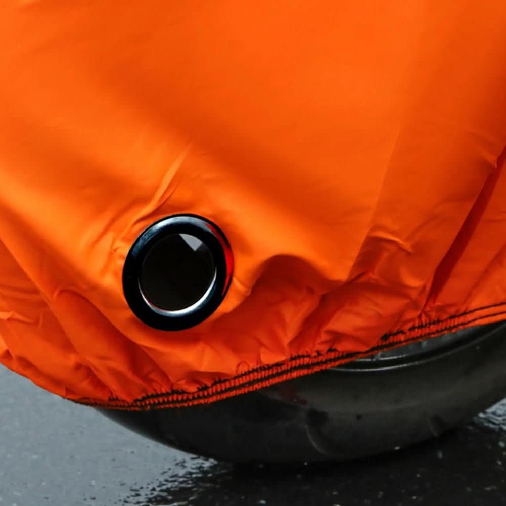Waterproof Motorcycle Cover with UV Protection and Reflective Stripes