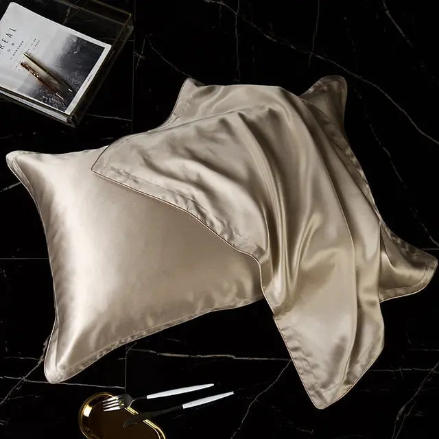 100% Mulberry Silk Pillowcase - Ultra-Soft Luxury Bedding