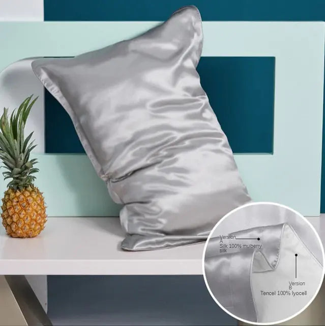 100% Mulberry Silk Pillowcase - Ultra-Soft Luxury Bedding
