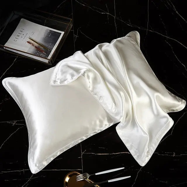 100% Mulberry Silk Pillowcase - Ultra-Soft Luxury Bedding