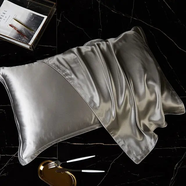 100% Mulberry Silk Pillowcase - Ultra-Soft Luxury Bedding