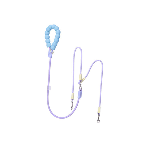 Tangle-Free Double Dog Leash with Comfortable Grip