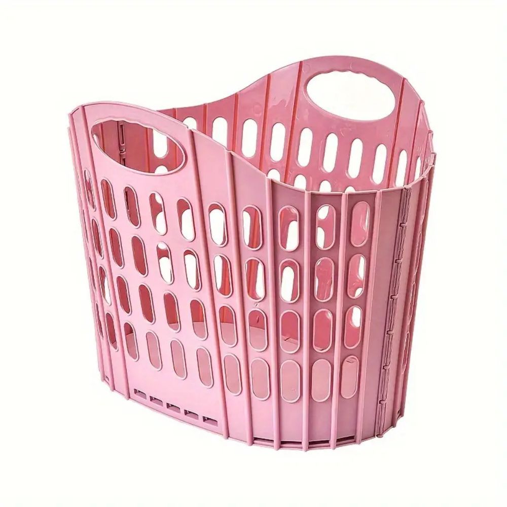Foldable Multi-Purpose Storage Basket for Laundry and Toys