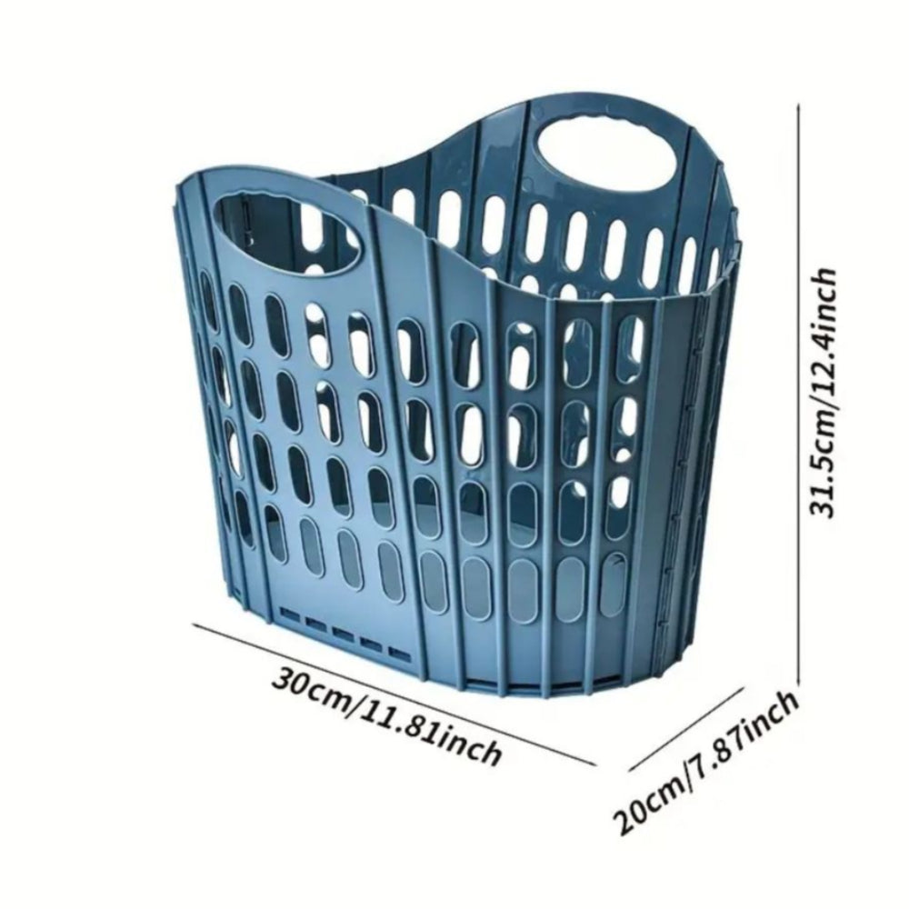 Foldable Multi-Purpose Storage Basket for Laundry and Toys