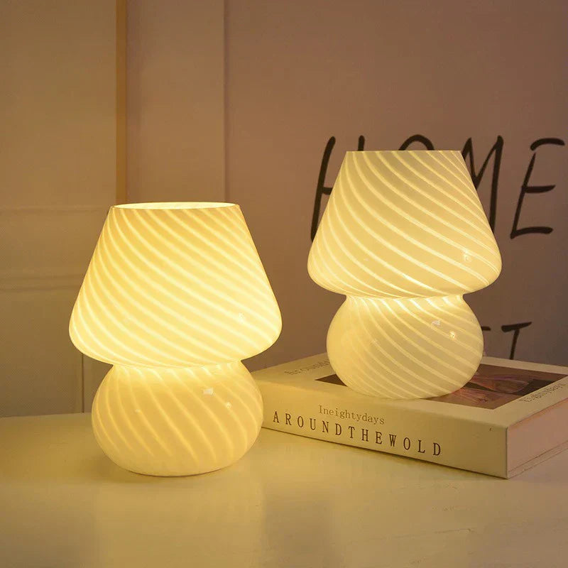 Murano Glass Table Lamp - Handcrafted Elegant Illumination