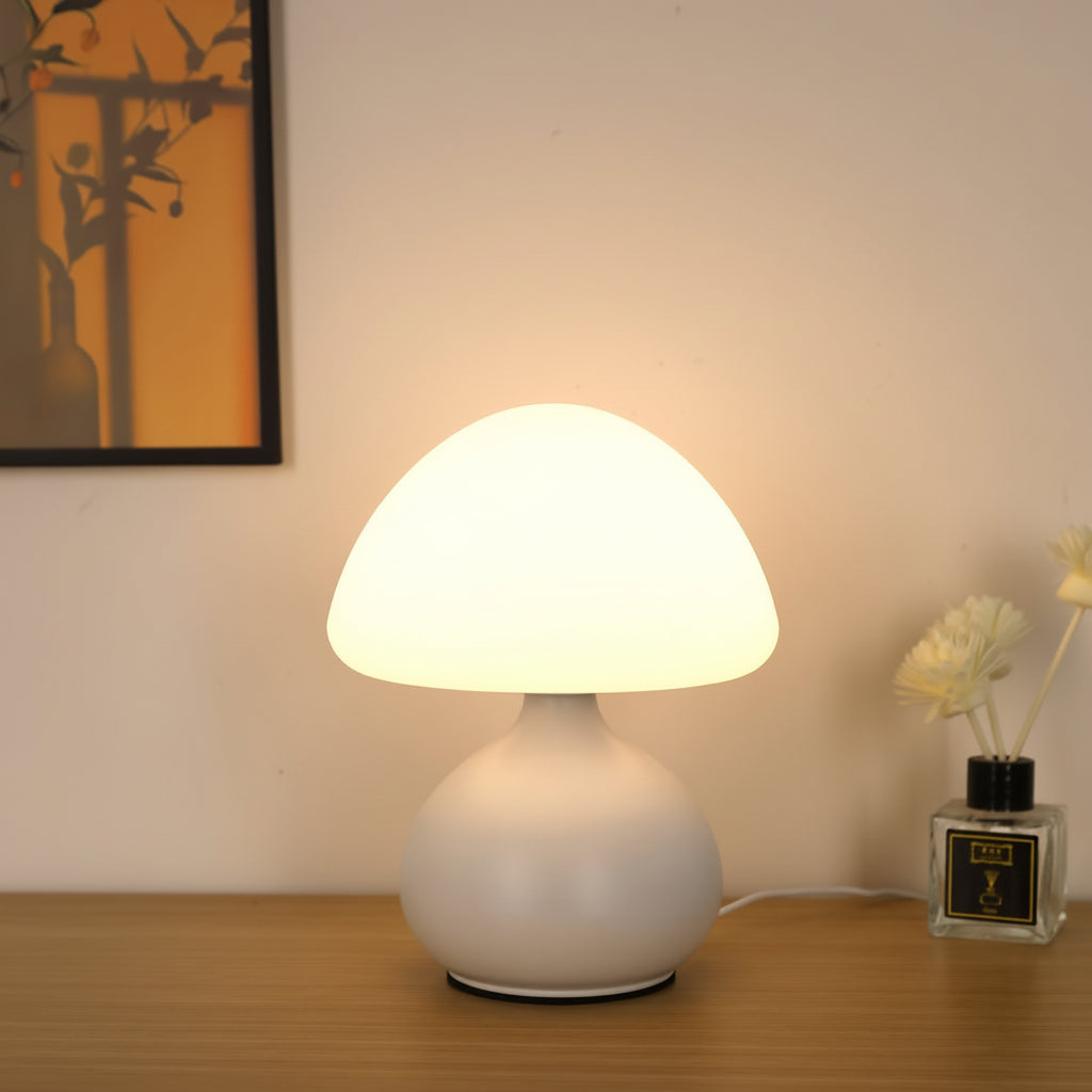 Adjustable LED Mushroom Table Lamp with 3 Color Lighting