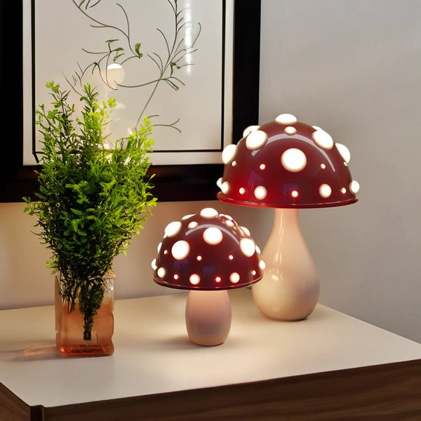 Modern Decorative Table Lamp with Warm White LED Light
