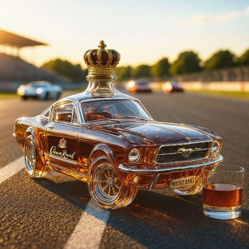 Mustang Car-Shaped Whiskey Decanter for Spirits