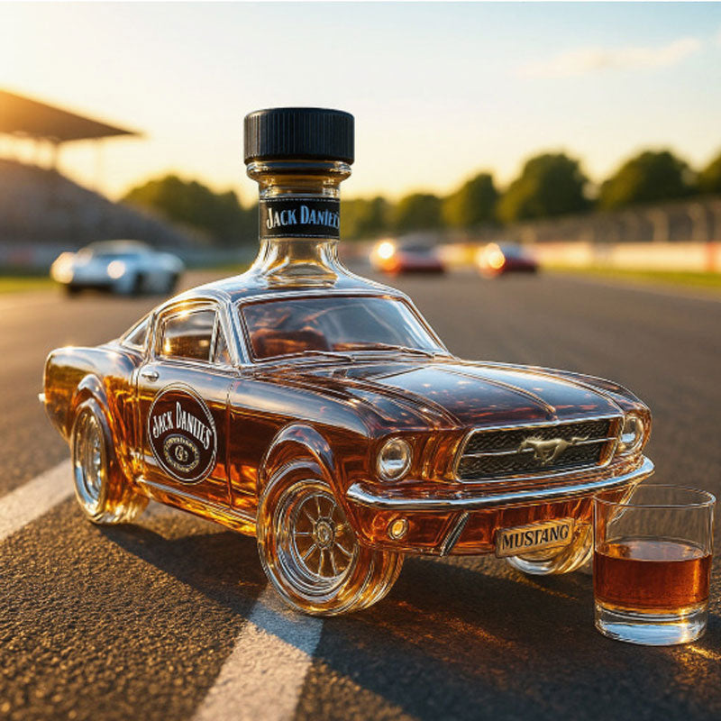 Mustang Car-Shaped Whiskey Decanter for Spirits