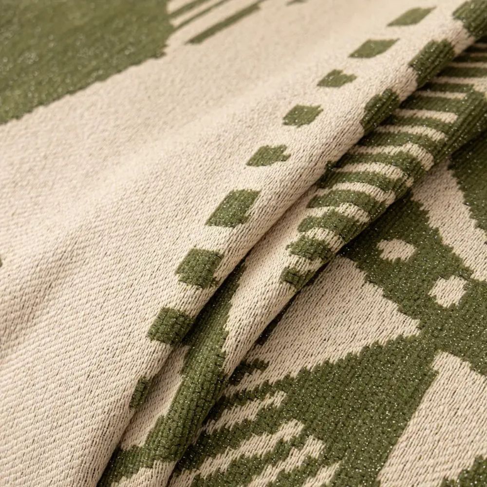 Mystic Lines Chenille Sofa Cover