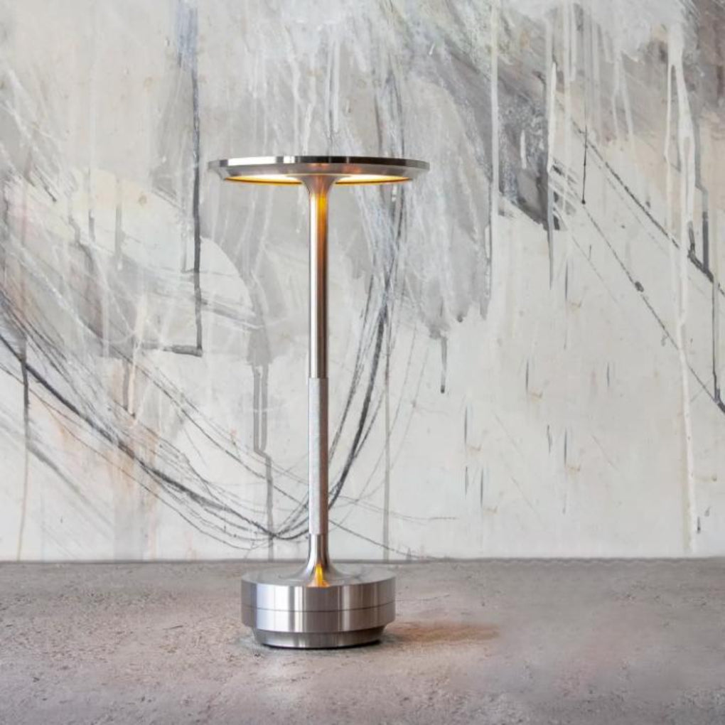 Portable Rechargeable Cordless Table Lamp with Dimmable Touch Controls