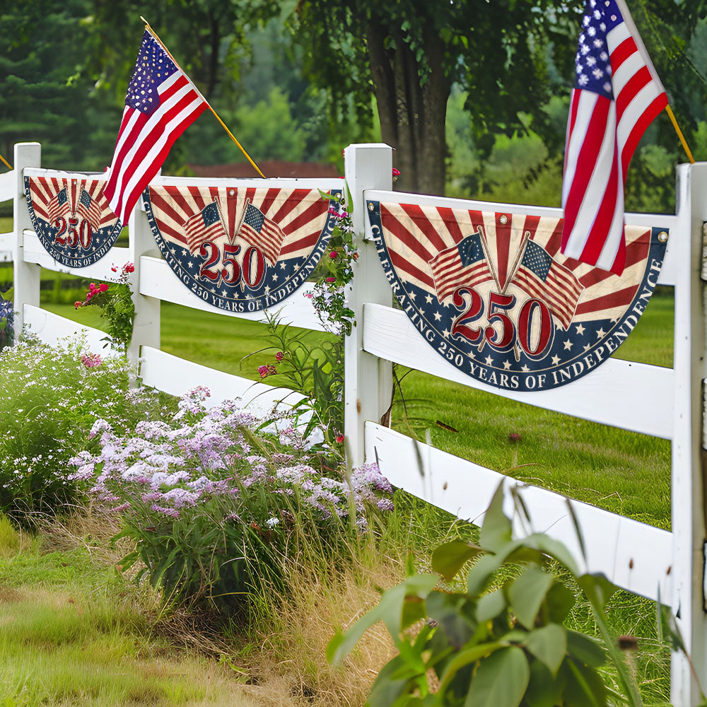 Betsy Ross 250th Anniversary Retro Fan Flag
