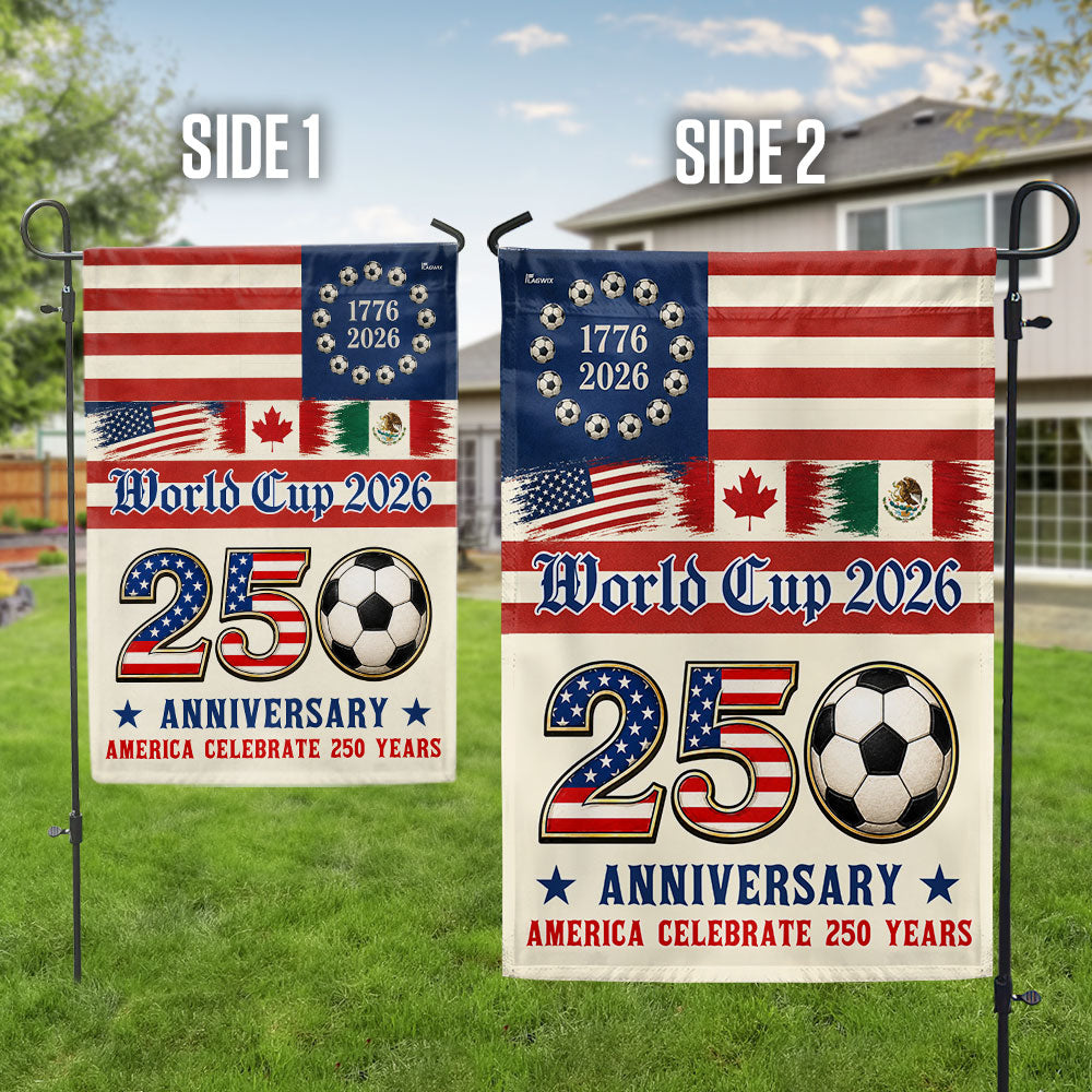 250th Anniversary US Flag for World Cup 2026 Celebration