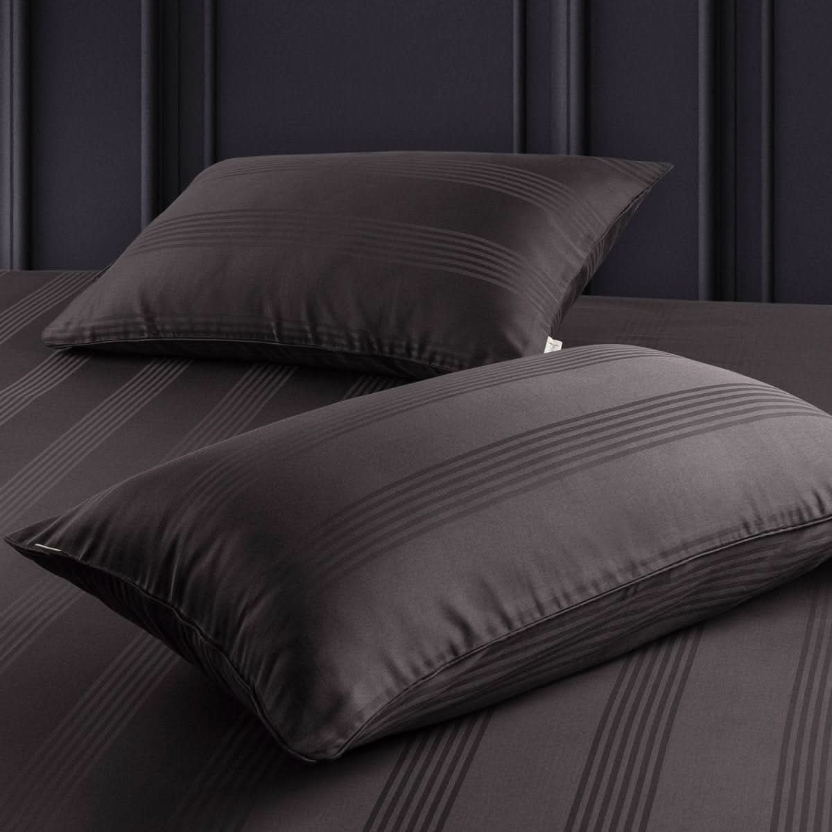 100% Cotton Pillowcases - Soft, Breathable, Durable - Timeless Minimalist Design