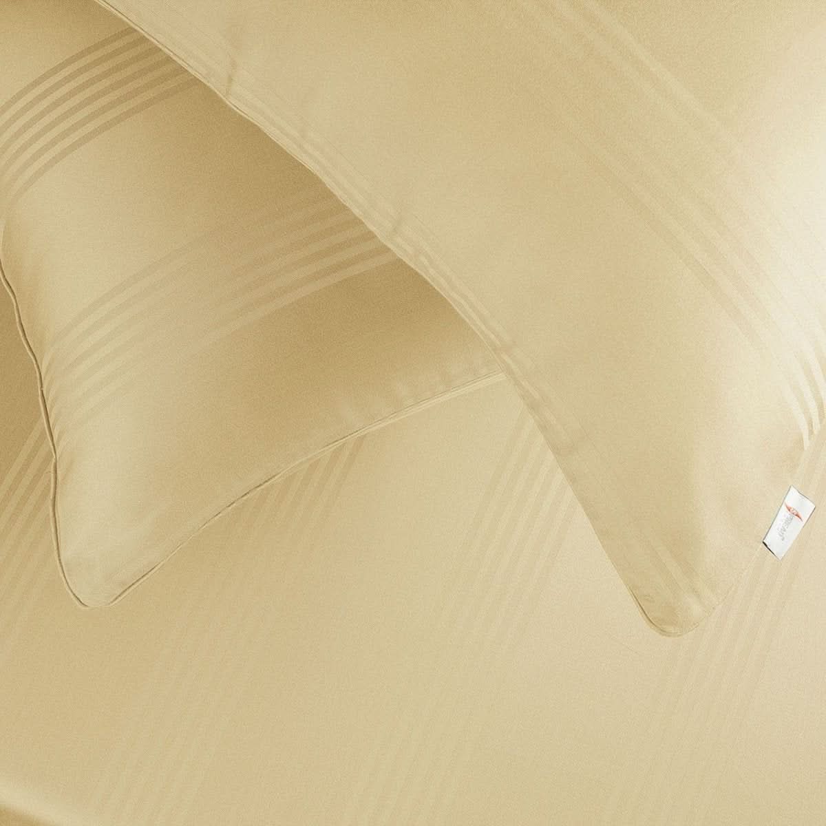 100% Cotton Pillowcases - Soft, Breathable, Durable - Minimalist Design in White, Sand, Light Gray, Anthracite