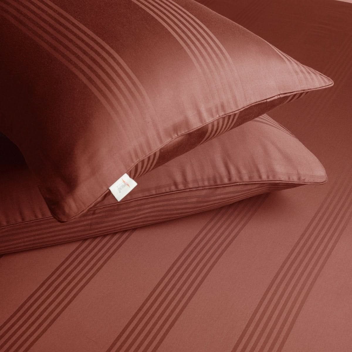 100% Cotton Pillowcases - Soft, Breathable, Durable - Timeless Minimalist Design