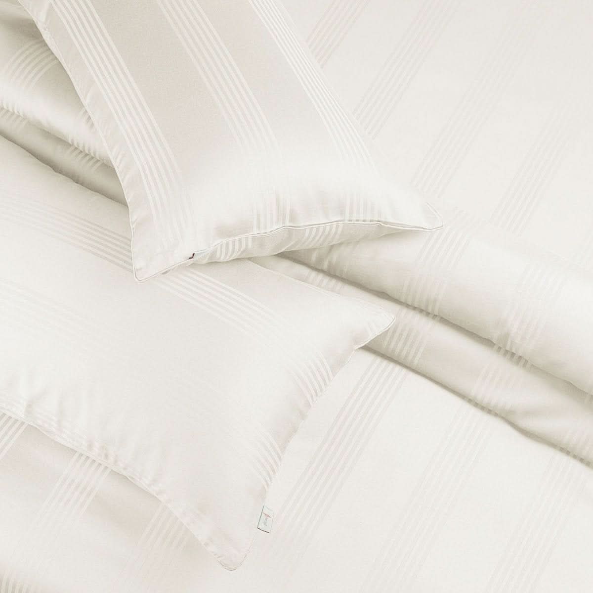 100% Cotton Pillowcases - Soft, Breathable, Durable - Minimalist Design in White, Sand, Light Gray, Anthracite