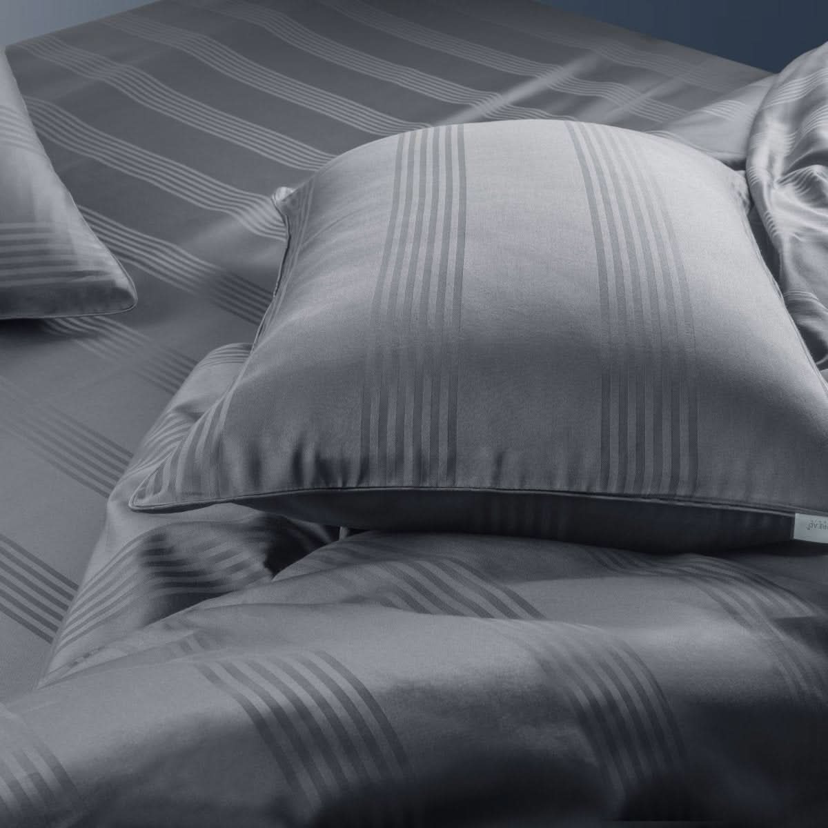 100% Cotton Pillowcases - Soft, Breathable, Durable - Minimalist Design in White, Sand, Light Gray, Anthracite
