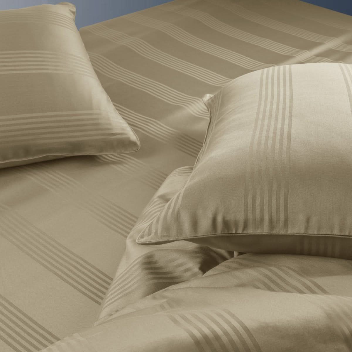 100% Cotton Pillowcases - Soft, Breathable, Durable - Minimalist Design in White, Sand, Light Gray, Anthracite