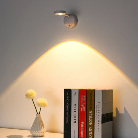 Rechargeable LED Wall Spotlight with Motion Sensor