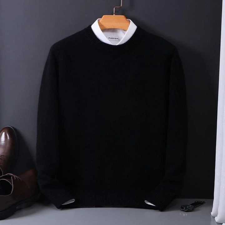 Thierry | Round Neck Wool Sweater