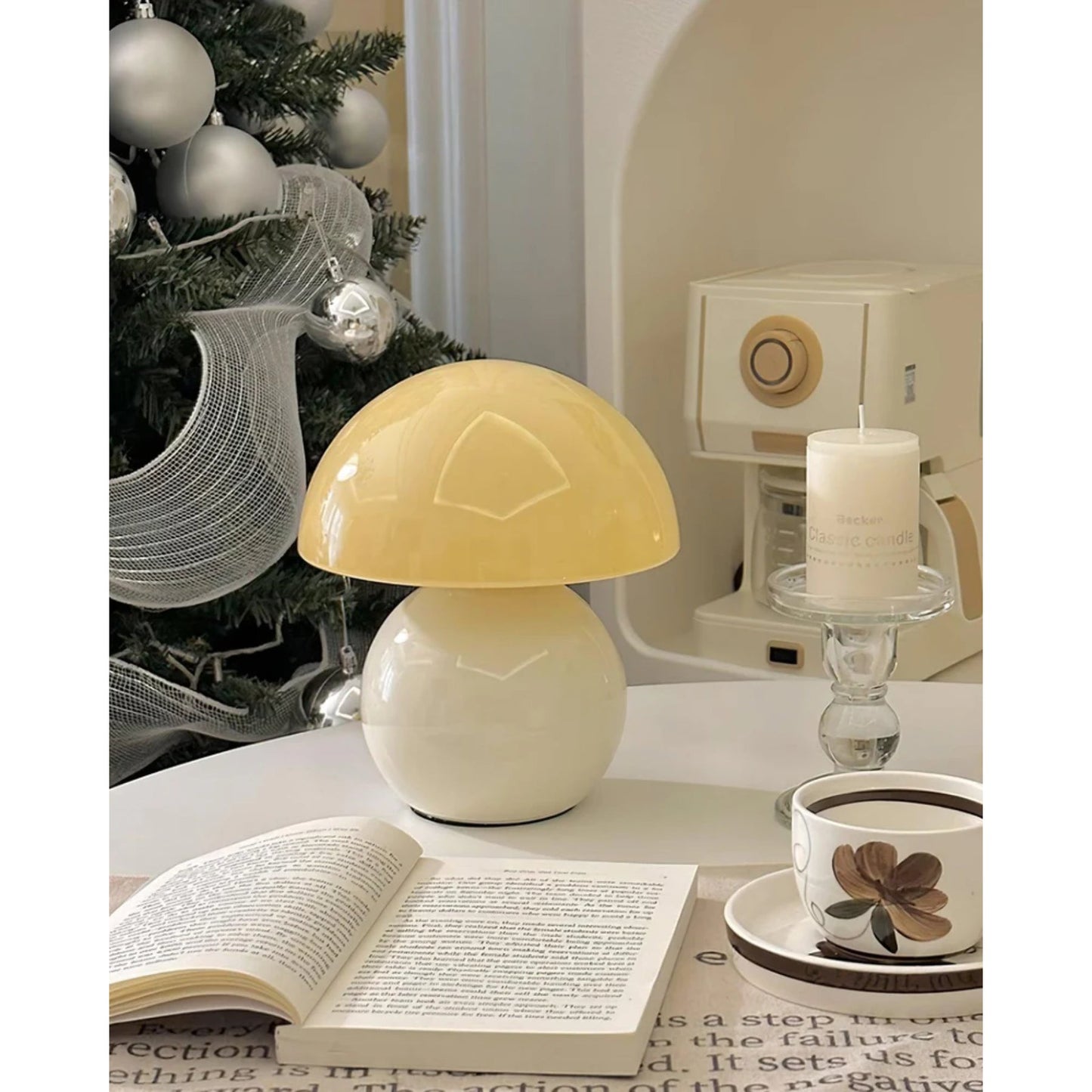 Modern Minimalist Ceramic Table Lamp with Soft Light Diffusion