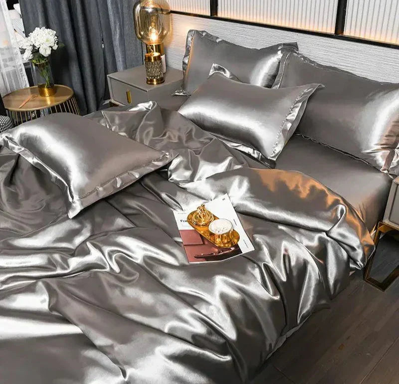 Satin Luxe Duvet Cover - Soft Silk-Like Bedding
