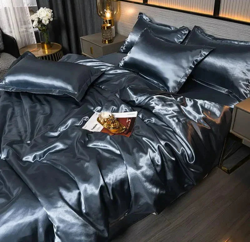 Satin Luxe Duvet Cover - Soft Silk-Like Bedding
