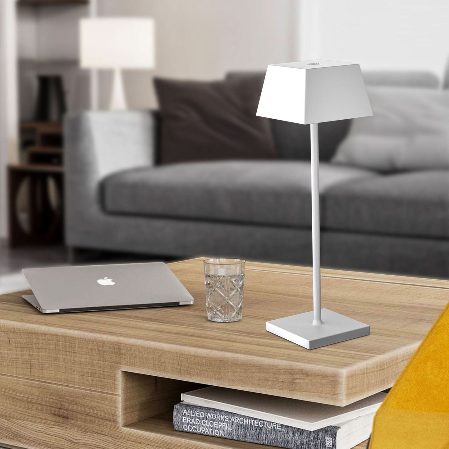 Rechargeable Touch Table Lamp with Adjustable Color Temperature