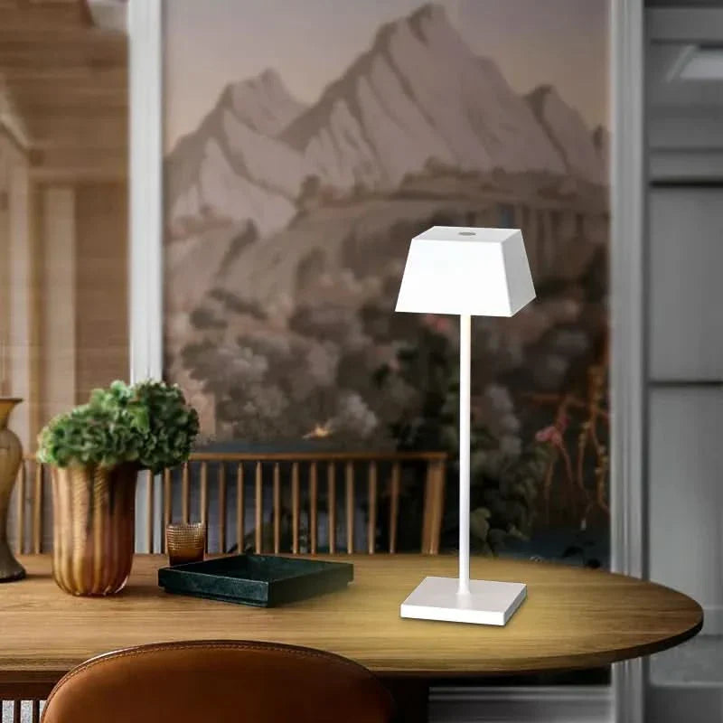 Rechargeable Touch Table Lamp with Adjustable Color Temperature