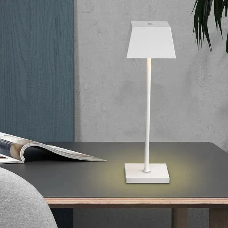 Rechargeable Touch Table Lamp with Adjustable Color Temperature