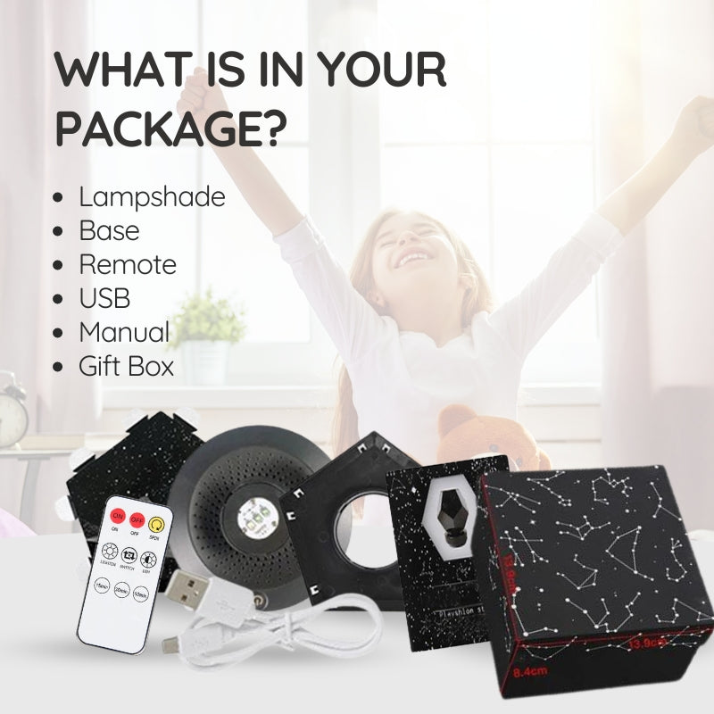 Starry Night Light Projector with Color Settings