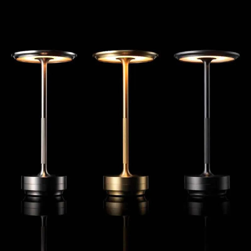 Rechargeable Wireless Elegant Table Lamp with Adjustable Brightness