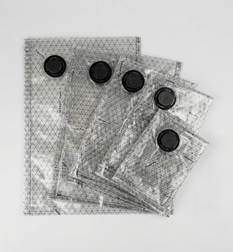 Cordless Vacuum Storage Bags with Rechargeable Pump Set