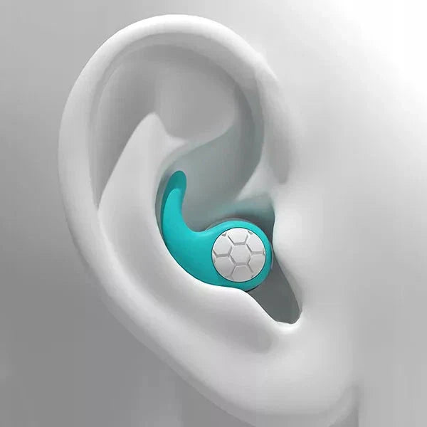 Noise Cancelling Reusable Silicone Earplugs for Sleep