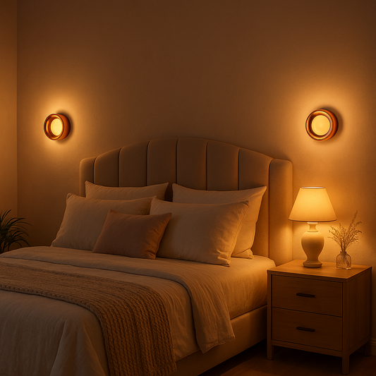 Modern LED Wall Light with Rounded Shade