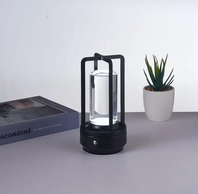 Rechargeable Nordic Table Lamp with Touch Control and Adjustable Brightness