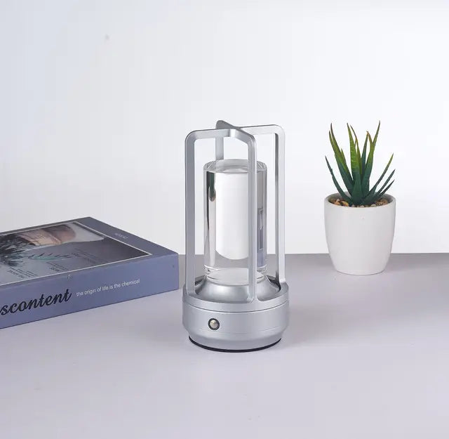Rechargeable Nordic Table Lamp with Touch Control and Adjustable Brightness