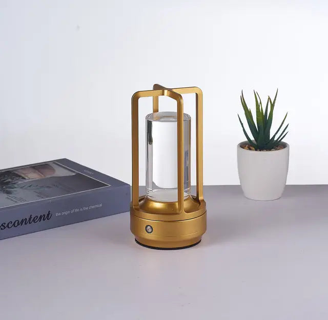 Rechargeable Nordic Table Lamp with Touch Control and Adjustable Brightness
