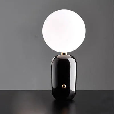 Scandinavian Style WinterGlo Table Lamp with Creative Light Effects