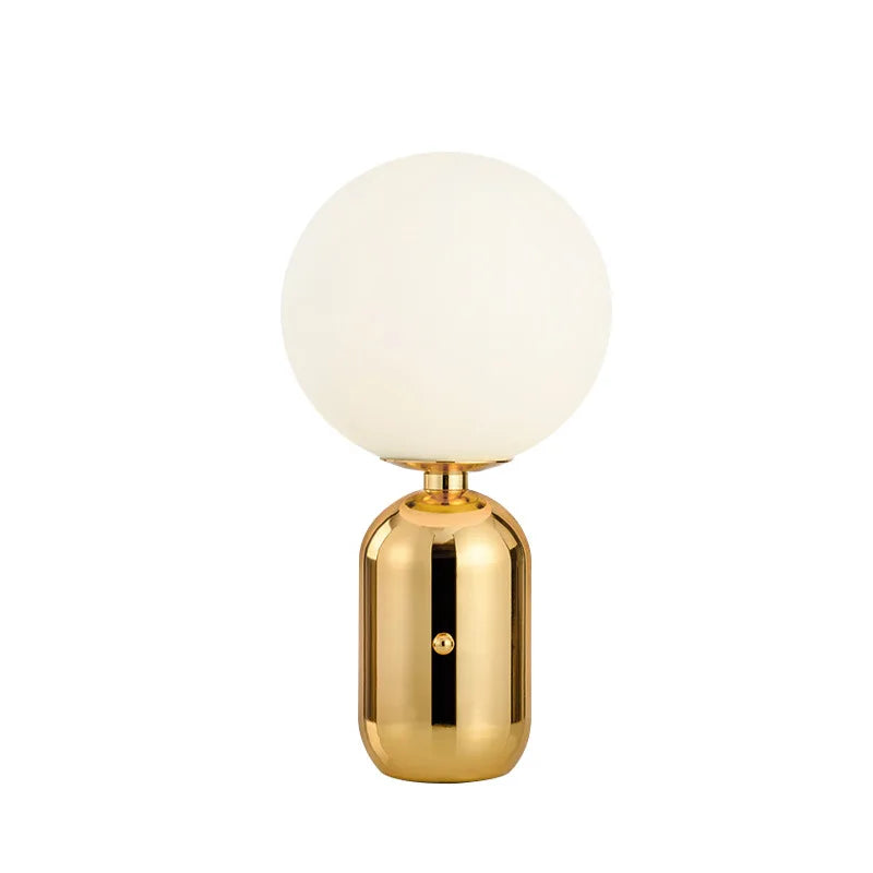 Scandinavian Style WinterGlo Table Lamp with Creative Light Effects