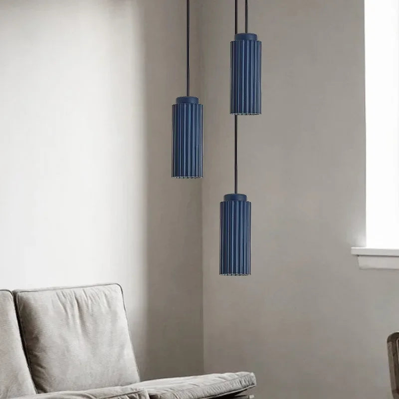 Modern LED Pendant Lamp with Adjustable Height and Minimalist Design