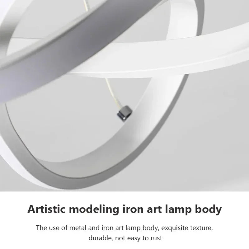 LED Ceiling Light with Remote Control - Modern Energy-Efficient Design