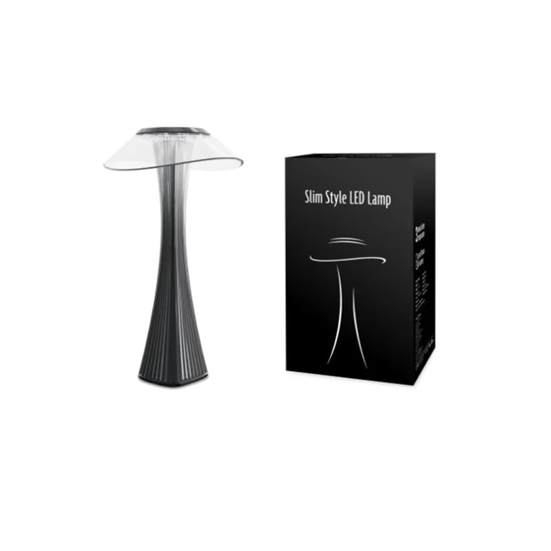 Dimmable Touch Control LED Table Lamp - Modern Nightstand Lighting