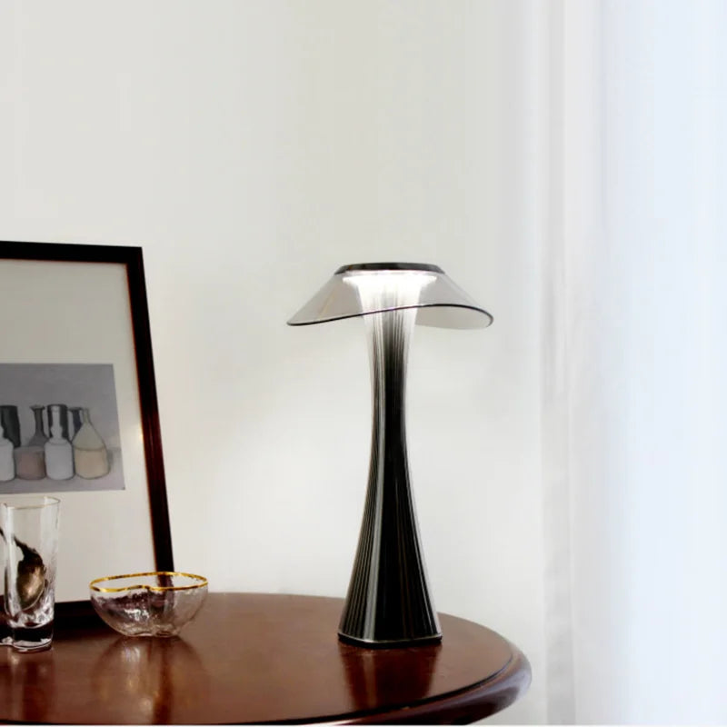 Dimmable Touch Control LED Table Lamp - Modern Nightstand Lighting