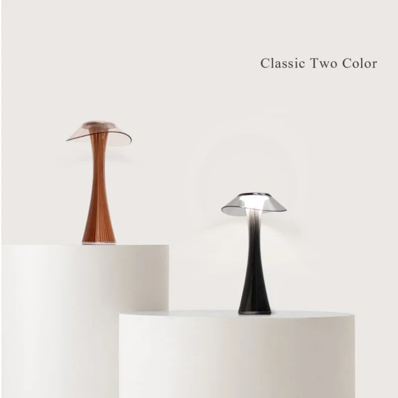 Dimmable Touch Control LED Table Lamp - Modern Nightstand Lighting