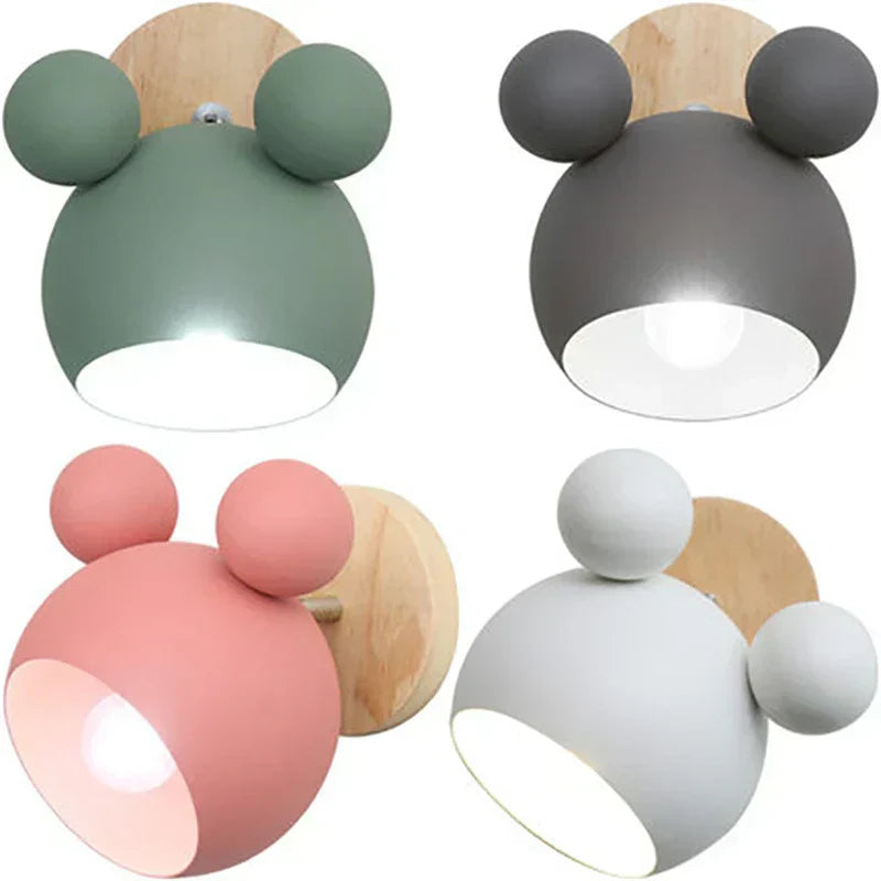 Mickey Mouse Wall Lamp for Kids Room