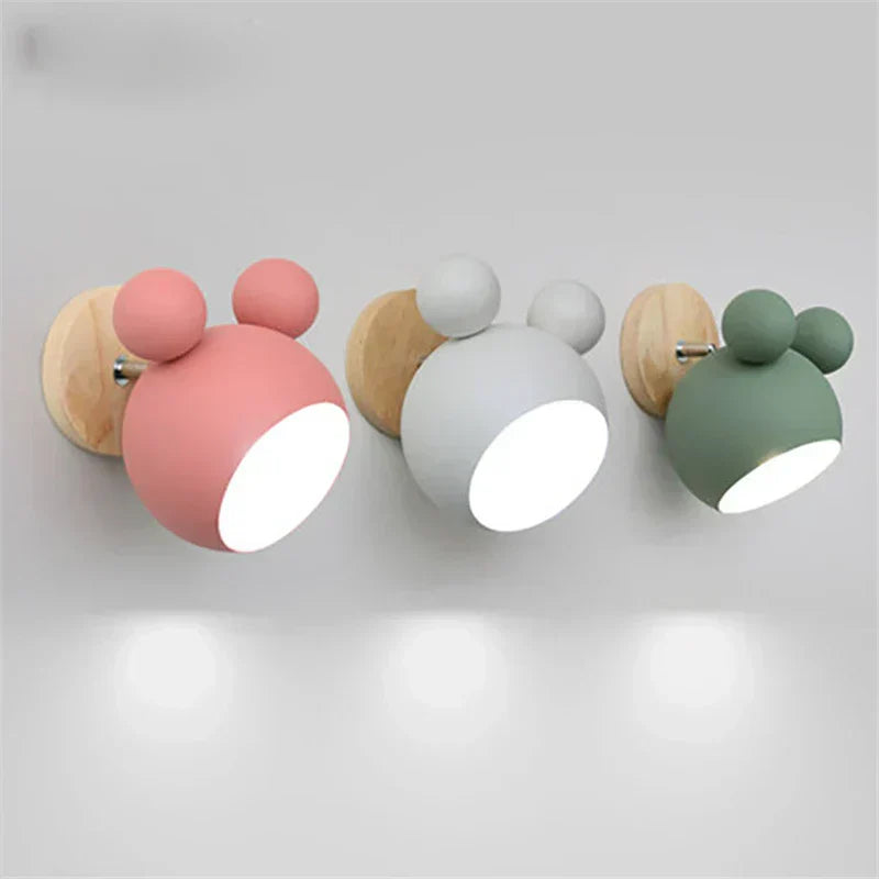 Mickey Mouse Wall Lamp for Kids Room