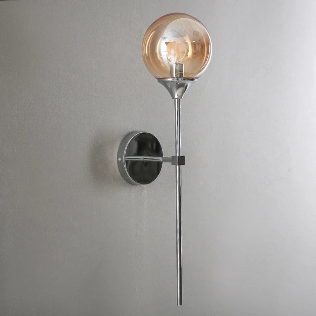 Scandinavian Modern Glass Wall Sconce